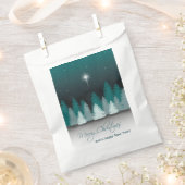 Winter Night with Star of Bethlehem Bedankzakje (Geknipt)