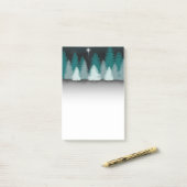 Winter Night with Star of Bethlehem Post-it® Notes (Op bureau)