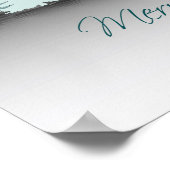 Winter Night with Star of Bethlehem Poster (Hoek)