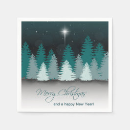 Winter Night with Star of Bethlehem Servet