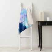 Winter Noordelijke lichten Sherpa Deken (In situ)