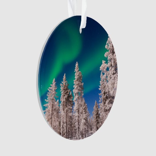 Winter Northern Light Ornament (voorkant)