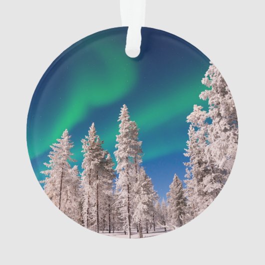 Winter Northern Light Ornament (achterkant)