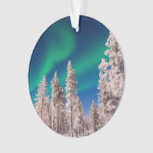 Winter Northern Light Ornament (voorkant)