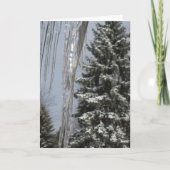 Winter Note Card Feestdagen Kaart (Voorkant)