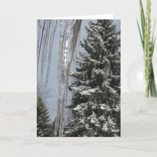 Winter Note Card Feestdagen Kaart