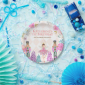 Winter Notenkraker Land of Sweets 1e Verjaardag Papieren Bordje (Feest)