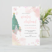 Winter Notenkraker Onederland 1e verjaardag Kaart (Staand voorkant)