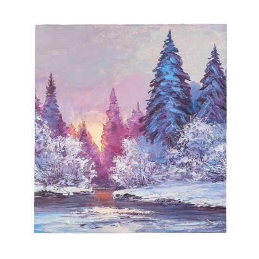 Winter Notitieblok (Voorkant)