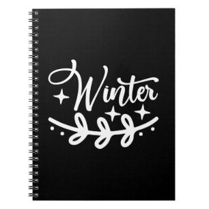 Winter notitieboek