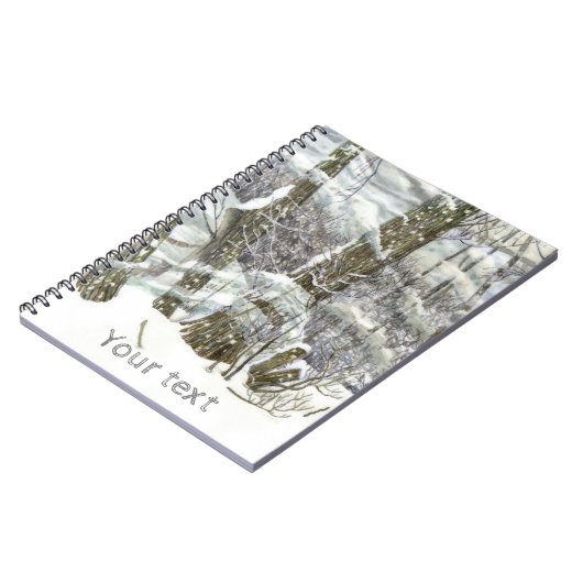 Winter Notitieboek (Linkerzijde)