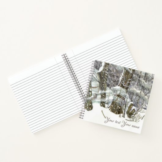 Winter Notitieboek (Binnen)