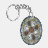 Winter Nouveau Acryl Sleutelhanger (Voorkant Links)