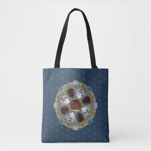 Winter Nouveau All-Over-Print Tas (Voorkant)