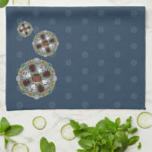 Winter Nouveau handdoek (Gevouwen)