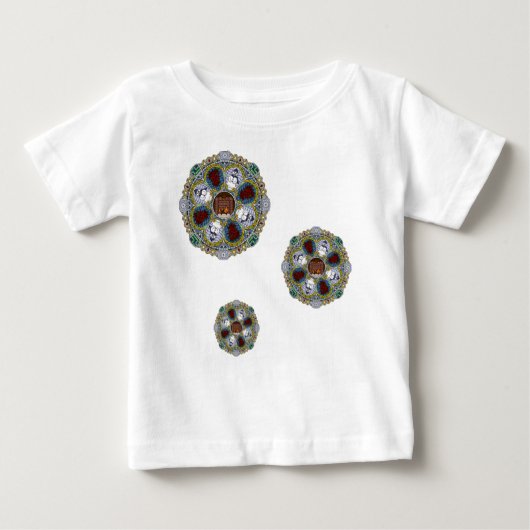 Winter Nouveau Kind en Baby Light Shirt (Voorkant)