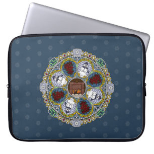 Winter Nouveau-laptophoes Laptop Sleeve