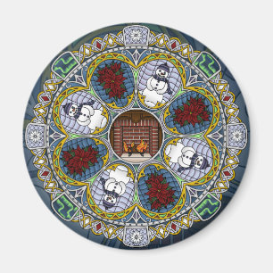 Winter Nouveau Magneet