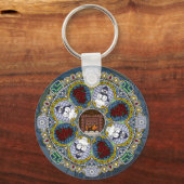 Winter Nouveau Sleutelhanger (Voorkant)