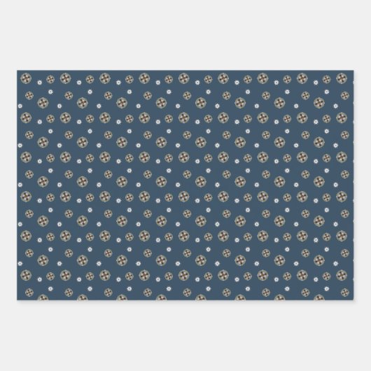 Winter Nouveau Wrapping Paper Set (Voorkant)