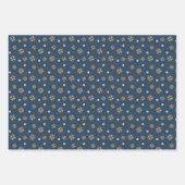 Winter Nouveau Wrapping Paper Set (Voorkant 3)
