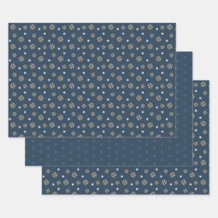 Winter Nouveau Wrapping Paper Set