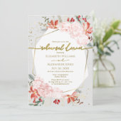 Winter Oefendiner Eetkamer Uitnodiging Waterverf (Staand voorkant)