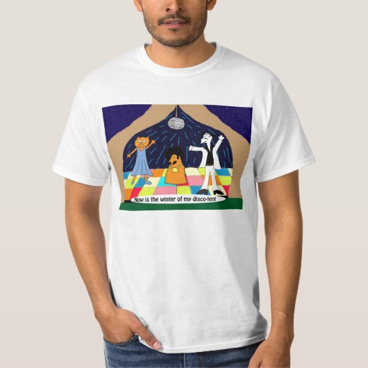 Winter of Disco Tent T-shirt (Voorkant)