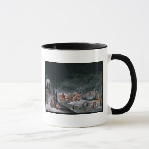 Winter (olie op het paneel) (zie ook 166905, 16690 mok