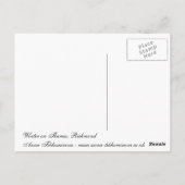 Winter on Thames, Richmond Briefkaart (Achterkant)