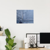 Winter on the Delaware Poster (Thuiskantoor)