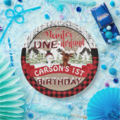 Winter Onderland Birthday Party Paper Bord (Feest)