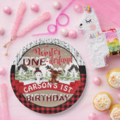 Winter Onderland Birthday Party Paper Bord (Feest)