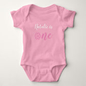 Winter One derland First Birthday Romper (Voorkant)