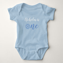 Winter One derland First Birthday Romper
