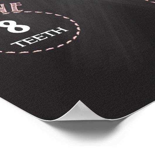 Winter ONEderland 16x20 Sjabloon 1st verjaardag Poster (Hoek)