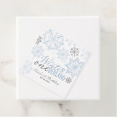 Winter Onederland 1e verjaardag  Bedankjes Labels (In situ)