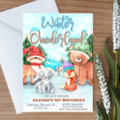 Winter Onederland - 1e verjaardag Kaart