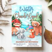 Winter Onederland - 1e verjaardag Kaart