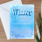 Winter Onederland - 1e verjaardag Kaart