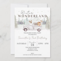 Winter ONEderland 1e Verjaardag, Kind Eerste Verja