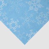 Winter Onederland 1e verjaardag Kinder winter Tissuepapier (Detail)