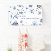 Winter Onederland 1e verjaardag Spandoek (Insitu)