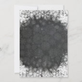 Winter Onederland 1e verjaardag uitnodiging (Achterkant)