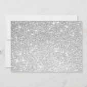 Winter Onederland 1e verjaardag Uitnodiging Foto (Achterkant)