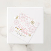 Winter Onederland 1st Birthday Bedankjes Labels (In situ)