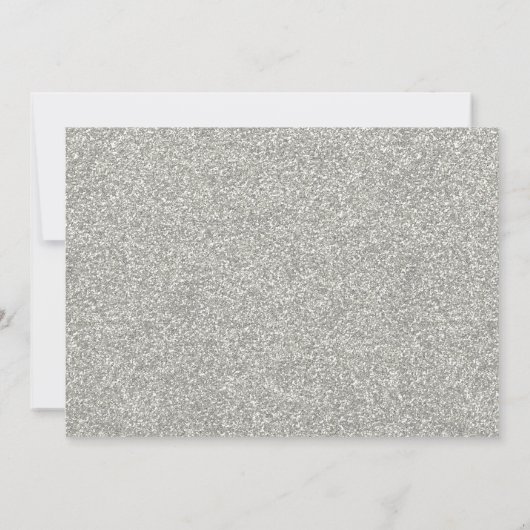 Winter ONEderland 1st Birthday Uitnodiging (Achterkant)