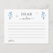 Winter Onederland Arctic Animals Time Capsule Informatiekaartje (Voorkant)