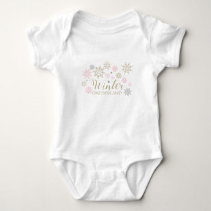 Winter ONEderland baby bodypakje Romper