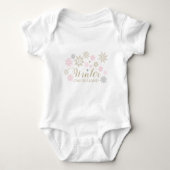 Winter ONEderland baby bodysuit (Voorkant)